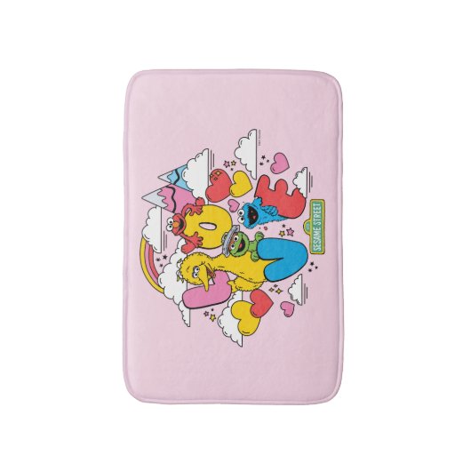 Sesamstraat | Liefde Badmat (Voorkant Verticaal)