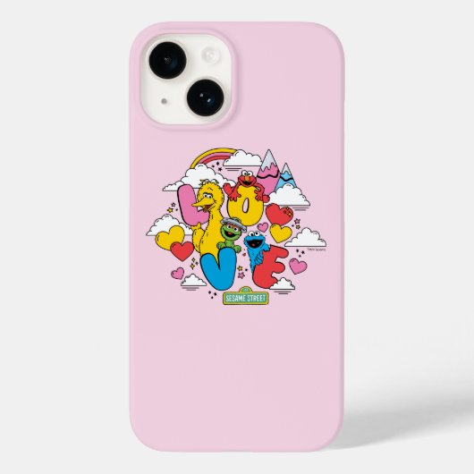 Sesamstraat | Liefde Case-Mate iPhone Case (Achterkant)