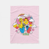 Sesamstraat | Liefde Fleece Deken (Voorkant)