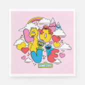 Sesamstraat | Liefde Servet (Voorkant)