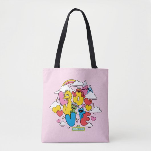 Sesamstraat | Liefde Tote Bag (Voorkant)