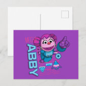 Sesamstraat | Mecha Builders Abby Cadabby Briefkaart (Voorkant / Achterkant)