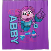Sesamstraat | Mecha Builders Abby Cadabby Douchegordijn (Voorkant)