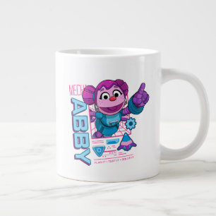 Sesamstraat Mecha Builders Abby Cadabby Grote Koffiekop