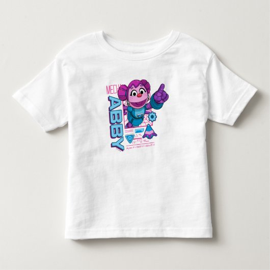 Sesamstraat | Mecha Builders Abby Cadabby Kinder Shirts (Voorkant)