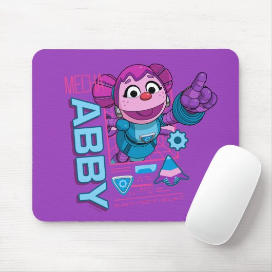 Sesamstraat | Mecha Builders Abby Cadabby Muismat (Met muis)