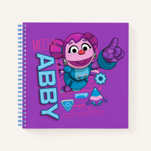 Sesamstraat   Mecha Builders Abby Cadabby Notitieboek