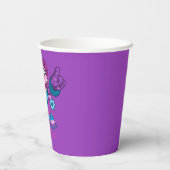 Sesamstraat | Mecha Builders Abby Cadabby Papieren Bekers (Achterkant)