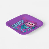 Sesamstraat | Mecha Builders Abby Cadabby Papieren Bordje (Gebogen)
