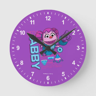 Sesamstraat   Mecha Builders Abby Cadabby Ronde Klok