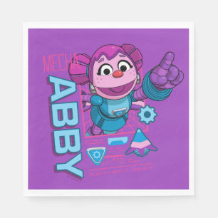 Sesamstraat Mecha Builders Abby Cadabby Servet
