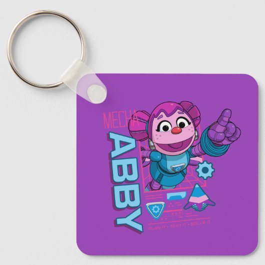 Sesamstraat | Mecha Builders Abby Cadabby Sleutelhanger (Voorkant)