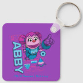 Sesamstraat | Mecha Builders Abby Cadabby Sleutelhanger (Achterkant)