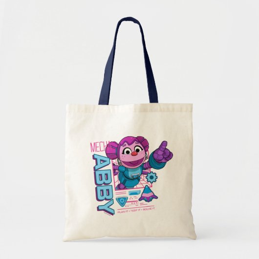 Sesamstraat | Mecha Builders Abby Cadabby Tote Bag (Voorkant)