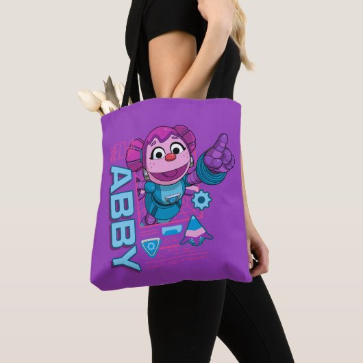 Sesamstraat | Mecha Builders Abby Cadabby Tote Bag (Dichtbij)