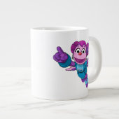 Sesamstraat | Mecha Builders Abby Grote Koffiekop (Voorkant rechts)