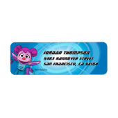 Sesamstraat | Mecha Builders Abby in actie Etiket (Voorkant)