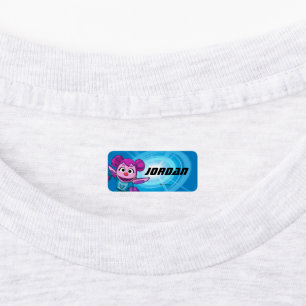 Sesamstraat Mecha Builders Abby in actie Labels