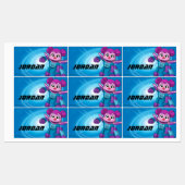 Sesamstraat | Mecha Builders Abby in actie Labels (Vel)