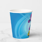 Sesamstraat | Mecha Builders Abby in actie Papieren Bekers (Voorkant)