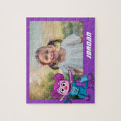 Sesamstraat | Mecha Builders Abby | Naam toevoegen Legpuzzel (Verticaal)