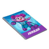 Sesamstraat | Mecha Builders Abby | Naam toevoegen Notitieboek (Rechterzijde)