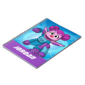 Sesamstraat | Mecha Builders Abby | Naam toevoegen Notitieboek (Linkerzijde)