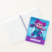 Sesamstraat | Mecha Builders Abby | Naam toevoegen Notitieboek (Binnen)