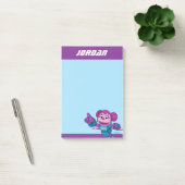 Sesamstraat | Mecha Builders Abby | Naam toevoegen Post-it® Notes (Kantoor)