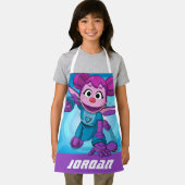 Sesamstraat | Mecha Builders Abby | Naam toevoegen Schort (Insitu)