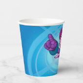 Sesamstraat | Mecha Builders Abby Papieren Bekers (Voorkant)