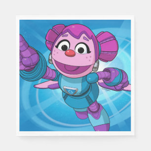 Sesamstraat Mecha Builders Abby Servet