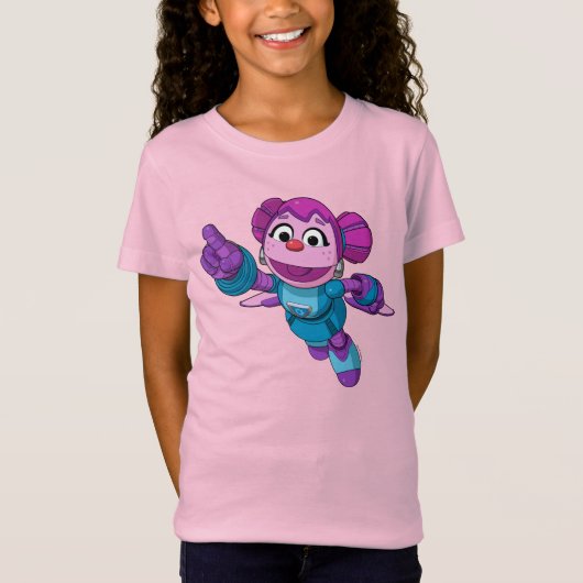 Sesamstraat | Mecha Builders Abby T-shirt (Voorkant)