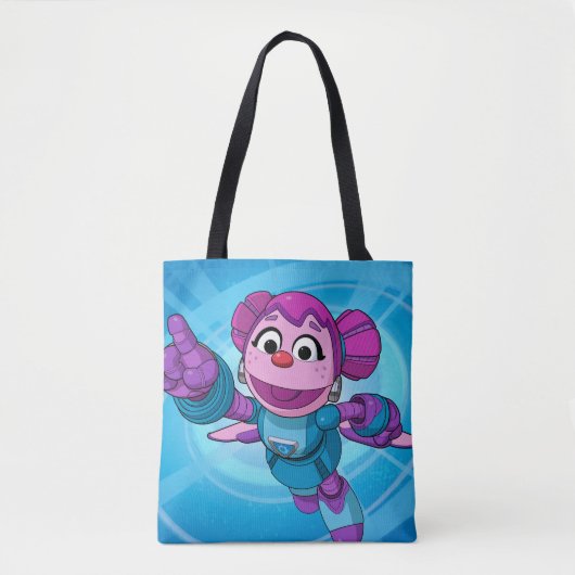 Sesamstraat | Mecha Builders Abby Tote Bag (Voorkant)