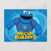 Sesamstraat | Mecha Builders Cookie in Action Briefkaart (Voorkant)