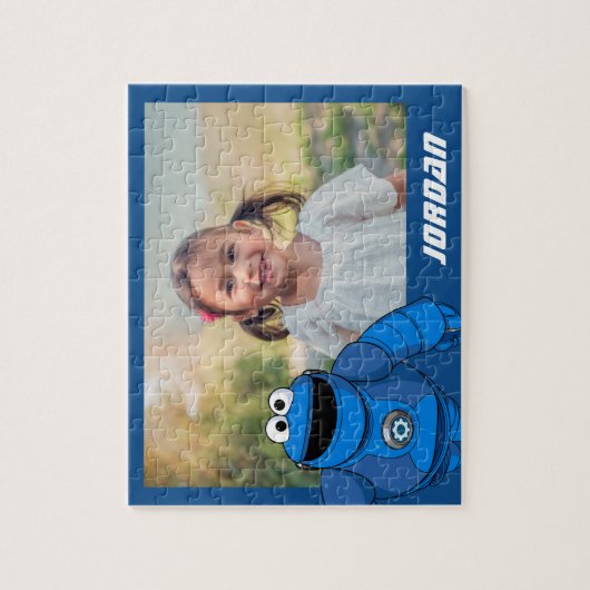 Sesamstraat | Mecha Builders Cookie in Action Legpuzzel (Verticaal)