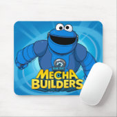 Sesamstraat | Mecha Builders Cookie in Action Muismat (Met muis)