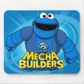Sesamstraat | Mecha Builders Cookie in Action Muismat (Voorkant)