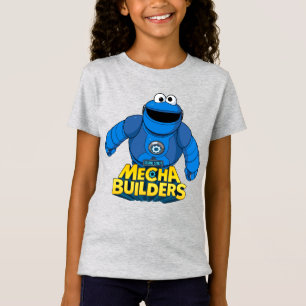 Sesamstraat   Mecha Builders Cookie in Action T-shirt