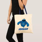 Sesamstraat | Mecha Builders Cookie in Action Tote Bag (Voorkant (product))