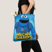 Sesamstraat | Mecha Builders Cookie in Action Tote Bag (Dichtbij)