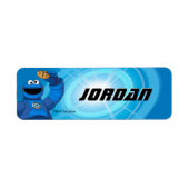Sesamstraat | Mecha Builders Cookie Monster Etiket (Voorkant)