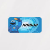 Sesamstraat | Mecha Builders Cookie Monster Labels (Design 1)