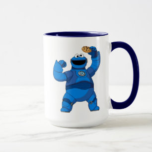 Sesamstraat   Mecha Builders Cookie Monster Mok