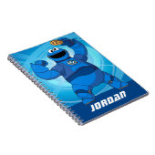 Sesamstraat | Mecha Builders Cookie Monster Notitieboek (Rechterzijde)
