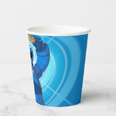 Sesamstraat | Mecha Builders Cookie Monster Papieren Bekers (Achterkant)