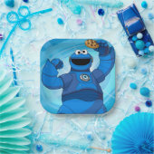 Sesamstraat | Mecha Builders Cookie Monster Papieren Bordje (Feest)