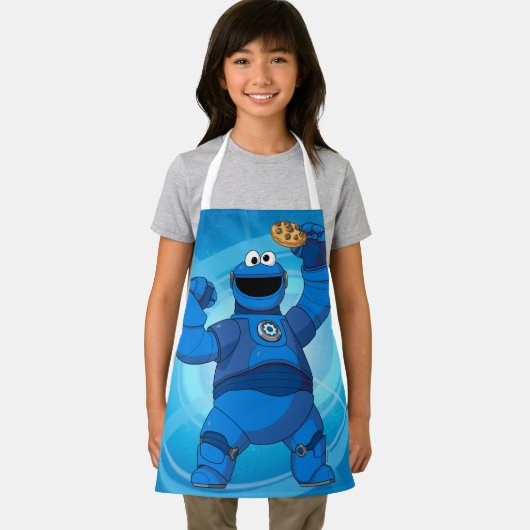 Sesamstraat | Mecha Builders Cookie Monster Schort (Insitu)