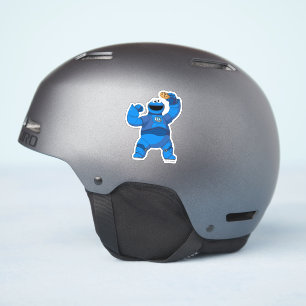 Sesamstraat Mecha Builders Cookie Monster Sticker