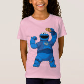 Sesamstraat | Mecha Builders Cookie Monster T-shirt (Voorkant)